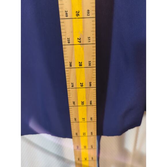 London Fog Women's Purple Raincoat Size Medium Button up/Belted85 - Picture 4 of 9